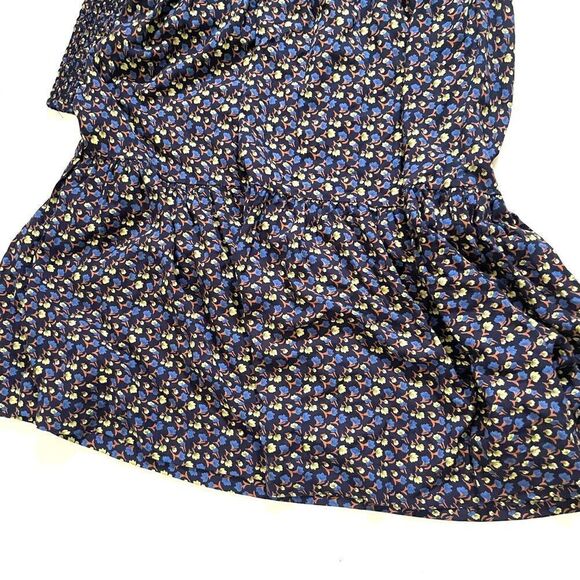Atelier P Floral Dress Girls size 14Y navy - Picture 3 of 6